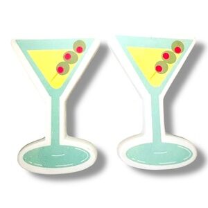 Kate Spade X Target Martini Magnets NEW SET Of 2